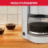 MOULINEX Filterkaffeemaschine 1,1 l, 12 Tassen, drehbarer Filterhalter, Anti-Tropf, automatische Abschaltung, Warmhalten, Simpleo FG121B10