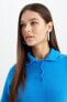 Фото #4 товара Coool Slim Fit Polo Yaka Kazak X4922az22au