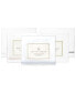 Фото #4 товара Sateen Full Sheet Set, 1 Flat Sheet, 1 Fitted Sheet, 2 Pillowcases, 600 Thread Count, Sateen Cotton, Pristine White with Fine Baratta Embroidered 3-Striped Hem