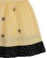 Baby Girls Bumble Bee Seersucker Dress with Diaper Cover