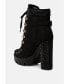 Фото #2 товара Women's birch block heeled ankle boots