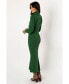 ფოტო #2 პროდუქტის Women's Korah Long Sleeve Midi Dress