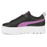 Фото #3 товара Puma Mayze Platform Lace Up Womens Black Sneakers Casual Shoes 38198318