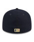 Фото #3 товара Men's Navy Colorado Rockies 2023 Fourth of July Low Profile 59FIFTY Fitted Hat