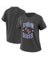 ფოტო #1 პროდუქტის Women's Charcoal New York Rangers 2024 NHL Stadium Series Boyfriend T-shirt