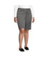 Фото #11 товара Plus Size School Uniform Plain Front Blend Chino Shorts