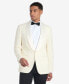 Фото #1 товара Men's Solid White Sport Coat