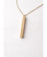 Фото #1 товара Starfish Project give Justice Gold Bar Necklace