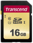 Фото #1 товара Transcend SD Card SDHC 500S 16GB - 16 GB - SDHC - Class 10 - UHS-I - 95 MB/s - 20 MB/s