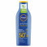 Фото #2 товара Увлажняющий лосьон Nivea SPF 50 Sun (Защита и увлажнение) 200 мл