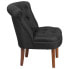 Фото #1 товара Hercules Kenley Series Black Fabric Tufted Chair
