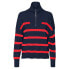 VERO MODA Saba Stripe Half Zip Sweater