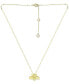 ფოტო #3 პროდუქტის Bee Pendant Necklace, 16" + 2" extender, Created for Macy's