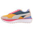 Фото #3 товара Puma Cruise Rider Candy Lace Up Womens Yellow Sneakers Casual Shoes 38746003