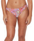 Jessica Simpson 296048 Women's Bikini Bottoms Swimsuit, Mandarin Hipster, M