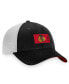 Фото #3 товара Men's Black, White Chicago Blackhawks Authentic Pro Rink Trucker Snapback Hat
