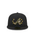 Фото #3 товара Men's Black Atlanta Braves 2024 Armed Forces Day On-Field 59FIFTY Fitted Hat