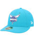 Фото #1 товара Men's Teal Charlotte Hornets Team Low Profile 59FIFTY Fitted Hat