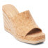COCONUTS by Matisse Audrey Wedge Womens Beige Casual Sandals AUDREY-722