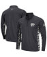 ფოტო #1 პროდუქტის Men's Charcoal Kansas State Wildcats OHT Military-Inspired Appreciation Digi Camo Quarter-Zip Jacket