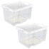 KEEEPER Franz Collection 13.5L Storage Box 2 Units Прозрачный - фото #2