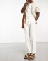 Фото #6 товара Selected Homme slim tapered linen mix trouser in white