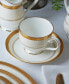 Фото #3 товара Odessa Gold Set of 4 Saucers, Service For 4