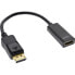 Фото #2 товара InLine DisplayPort to HDMI Adaptor with Audio - DisplayPort male / HDMI female