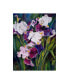 Фото #1 товара Joanne Porter 'Wind Blown Iris' Canvas Art - 24" x 18" x 2"