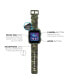 Kid's 2 Olive Camouflage Print Tpu Strap Smart Watch 41mm