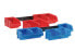 Фото #2 товара Hünersdorff 656820 - Storage box - Blue - Red - Rectangular - Polypropylene (PP) - Monochromatic - 510 mm