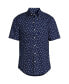 Фото #1 товара Men's Traditional Fit Short Sleeve Essential Lightweight Poplin