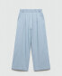 ფოტო #4 პროდუქტის Women's Fluid Cotton Trousers