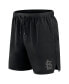 ფოტო #3 პროდუქტის Men's Black St. Louis Cardinals Front Office Woven Shorts