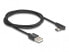 Фото #1 товара Delock 80030 - 1 m - USB A - USB C - USB 2.0 - 480 Mbit/s - Black