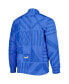 Men's Blue Italy National Team Pre-Match Raglan Full-Zip Training Jacket