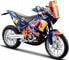 Bburago BBU 1:18 RedBull Cycle KTM 450 Rally 51071 10719