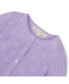 ფოტო #2 პროდუქტის Girls' Scallop Edge Mesh Dot Cardigan, Infant