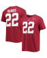 Men's Najee Harris Crimson Alabama Crimson Tide Alumni Name and Number Team T-shirt