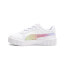 Фото #3 товара Puma Carina 2.0 Bfly Ac Lace Up Toddler Girls White Sneakers Casual Shoes 38917