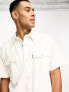 Фото #3 товара Levi's Western shirt in relaxed fit with pockets in cream