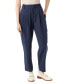 Фото #1 товара Women's Laila Pinstriped Pleated Tapered Pants