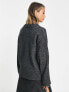 Фото #4 товара ASOS DESIGN premium jumper with crew neck in wool blend yarn in grey