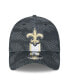 ფოტო #4 პროდუქტის Men's Black New Orleans Saints 2024 Sideline 39THIRTY Flex Hat