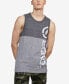 ფოტო #1 პროდუქტის Men's Halfsies Tank Top