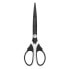 Herlitz 50027224 - Child - Straight cut - Single - Black,White - Metal - Straight handle