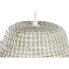 Потолочный светильник DKD Home Decor Белый Натуральный Светло-коричневый Стеклянный 50 W 70 x 70 x 20 cm