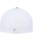 Фото #4 товара Men's White, Gray Toronto Blue Jays 40th Anniversary Side Patch Peach Undervisor 59FIFTY Fitted Hat