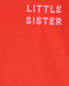 Baby Little Sister Cotton Bodysuit 12M