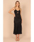 ფოტო #20 პროდუქტის Women's Frenchie Cut Out Pleated Midi Dress